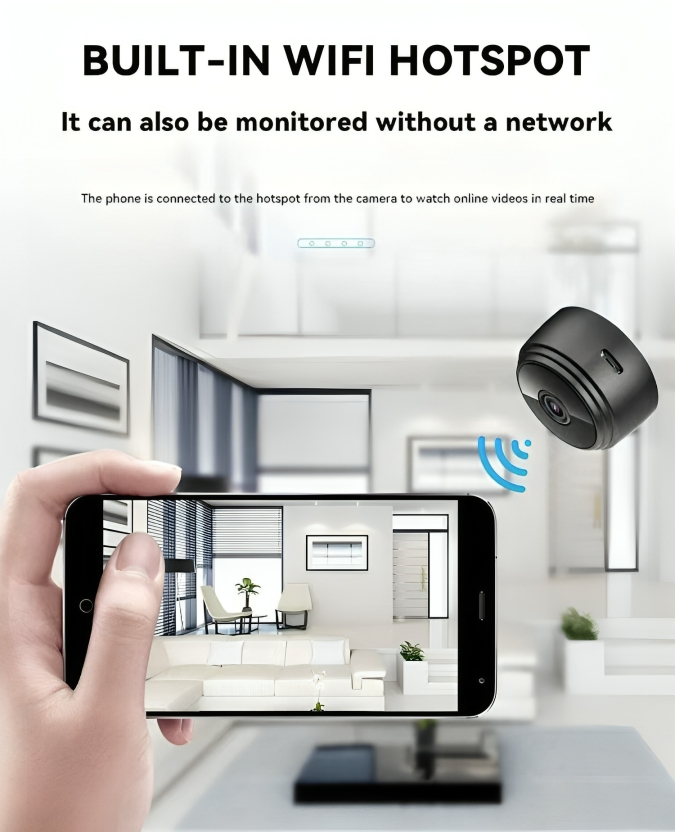 A9 Mini WIFI Wireless IP Security Camera